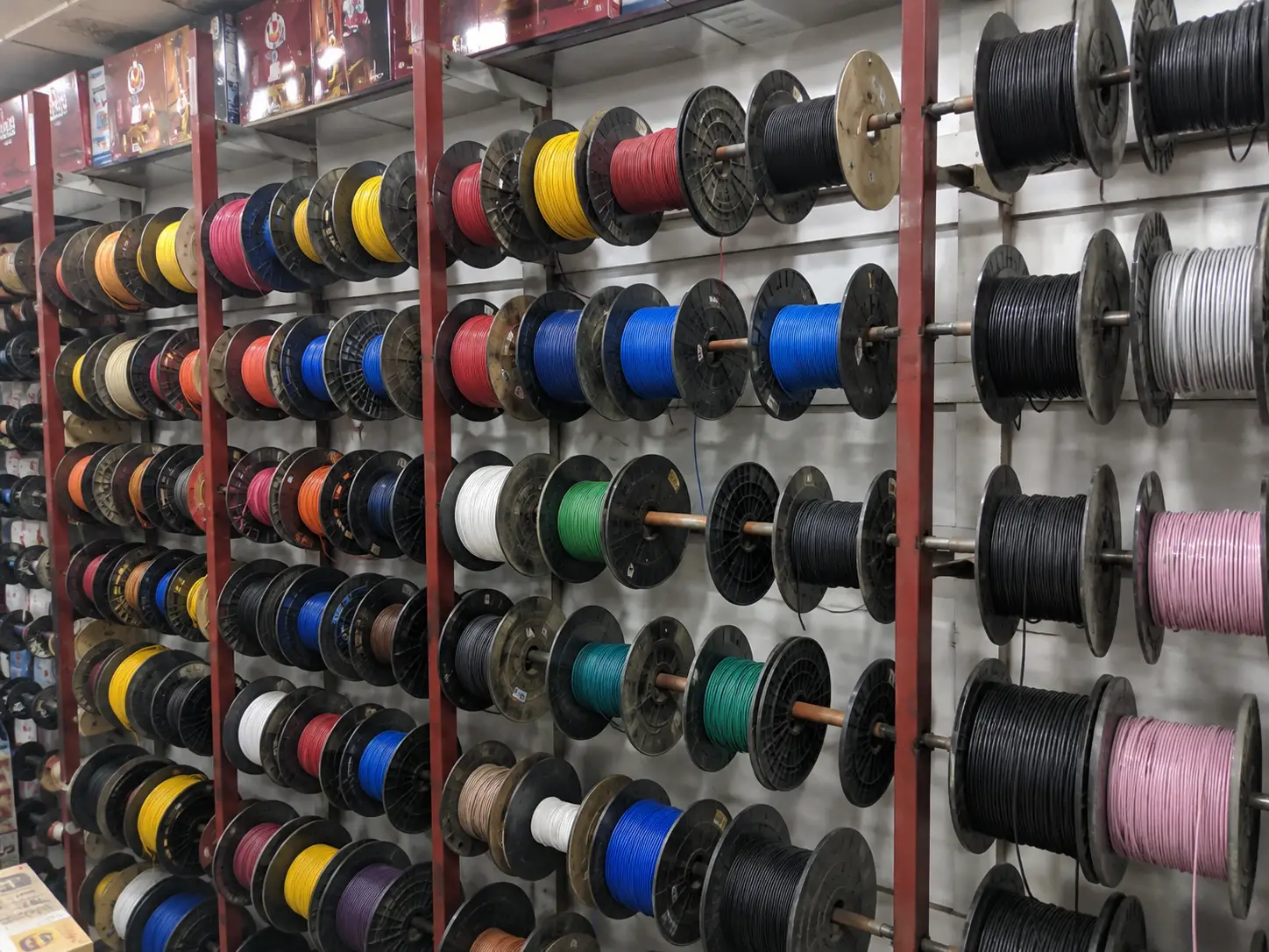 Wires and Cables Display